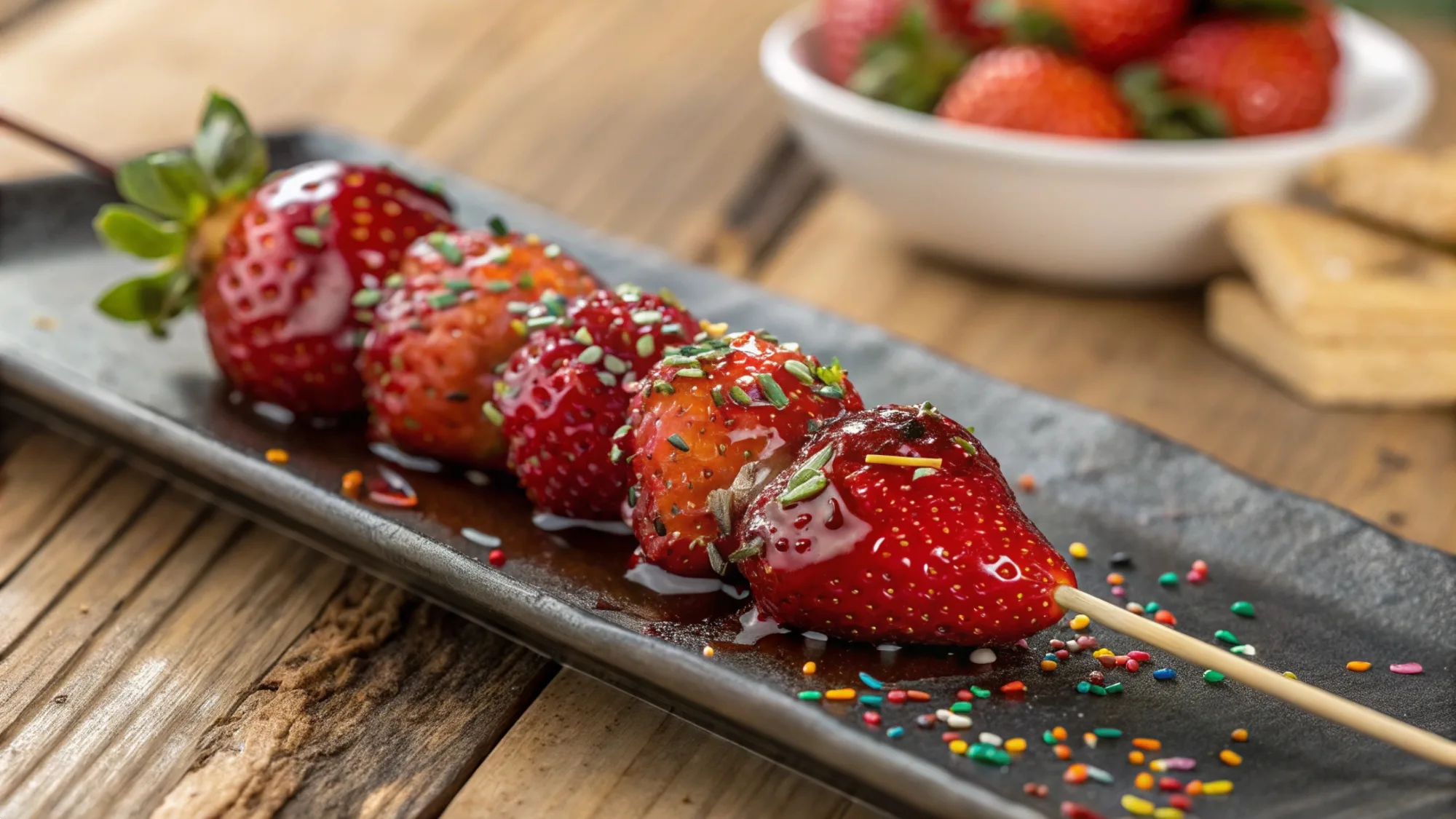 Strawberry Tanghulu recipe