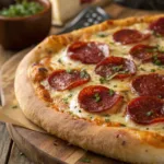 Stuffed Crust Pepperoni Pizza