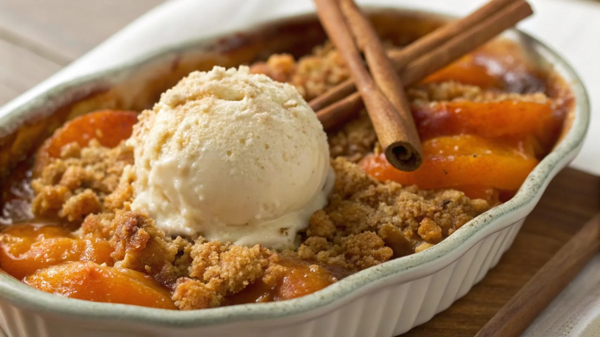 Warm Apricot Crisp