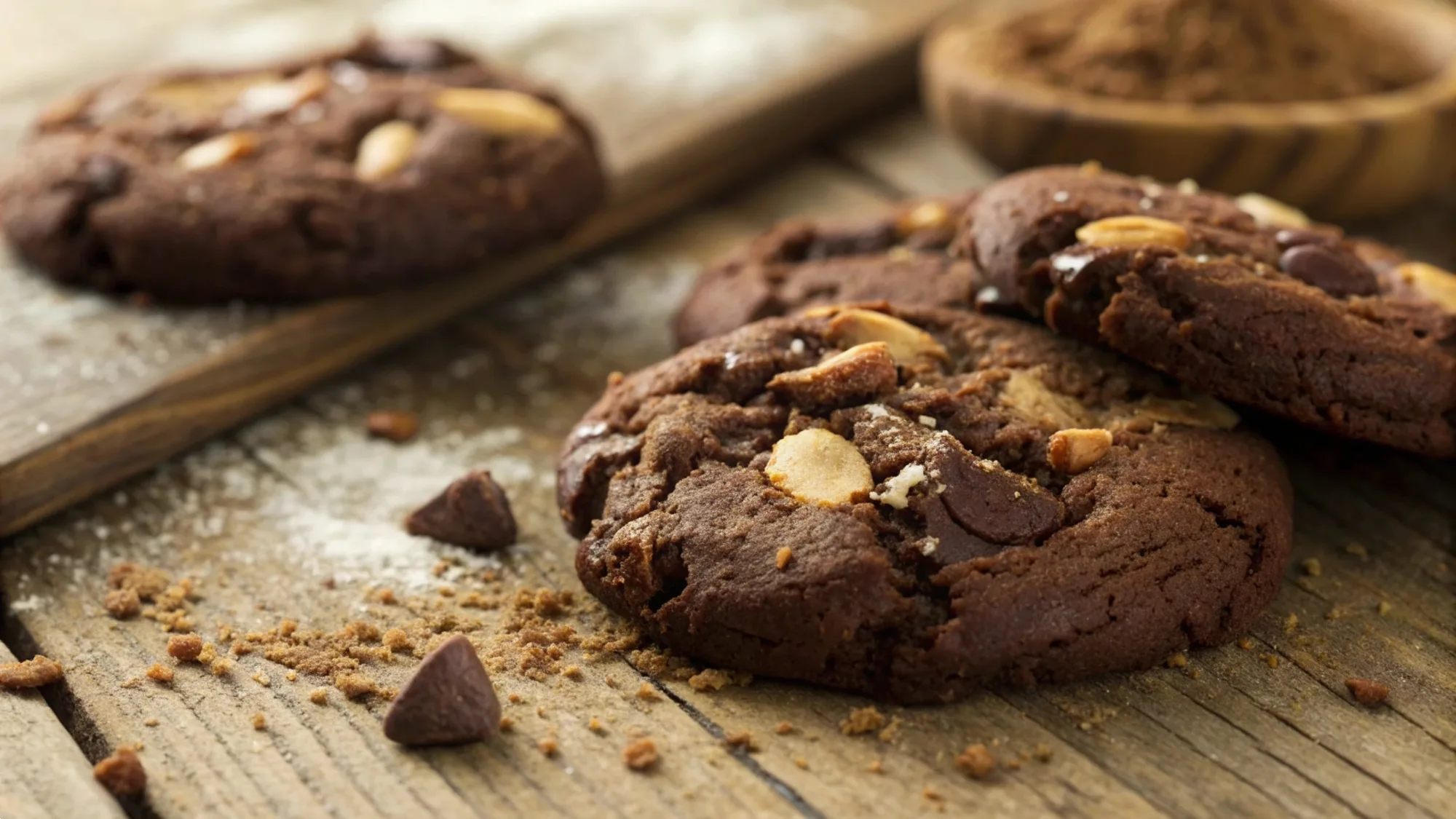 Almond Chocolate Cookies recipe