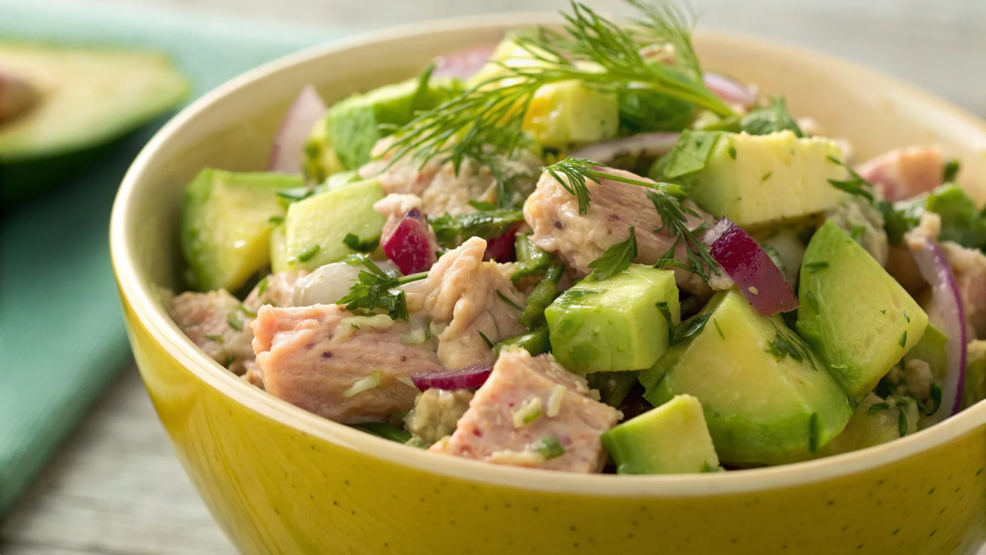 Avocado Tuna Salad recipe
