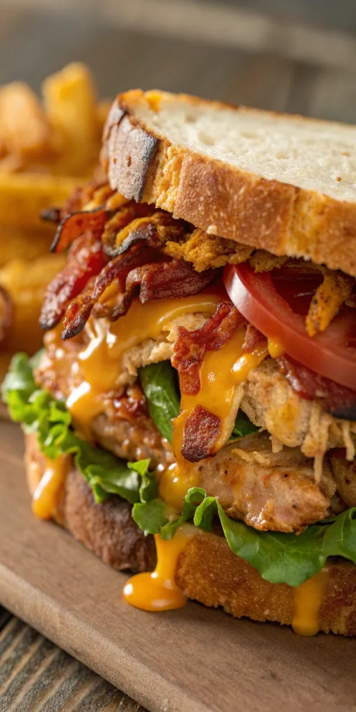 BBQ Bacon Ranch BLT recipe