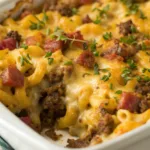Bacon Cheeseburger Casserole recipe