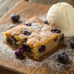 Blueberry Blondies recipe