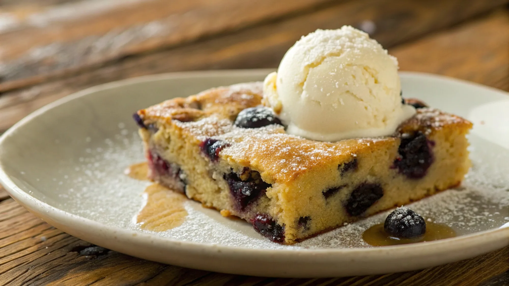 Blueberry Blondies