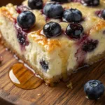 Blueberry Cottage Cheese Bake
