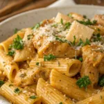 Cajun Garlic Butter Chicken Rigatoni