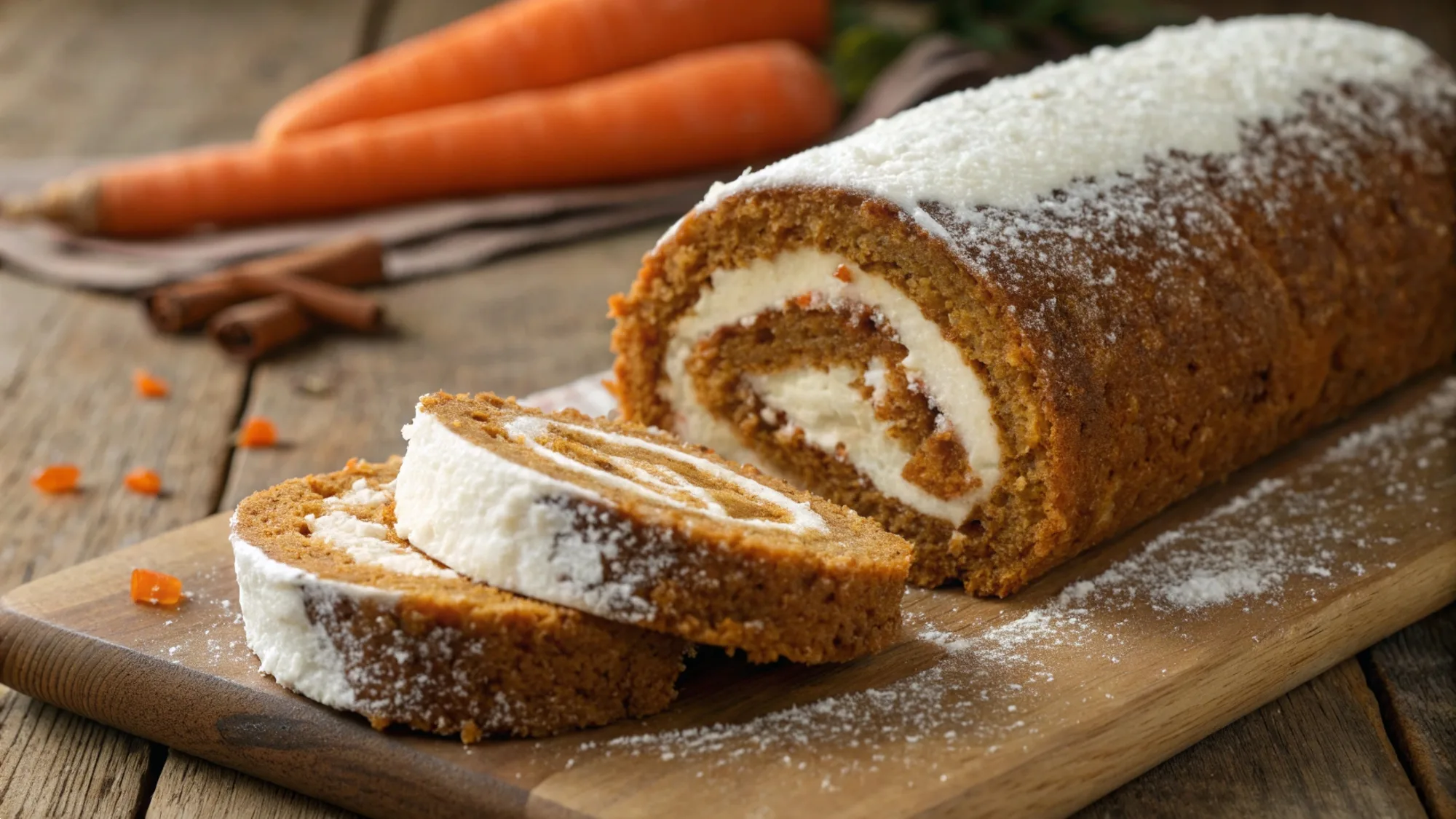 Carrot Cake Roll