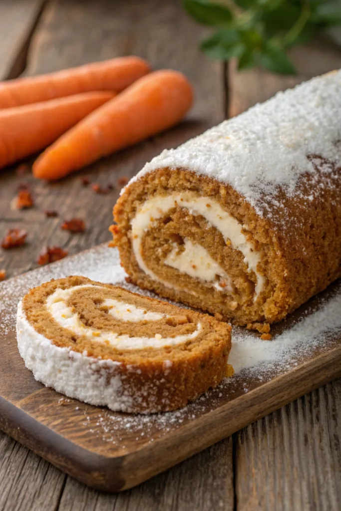 Carrot Cake Roll recipe
