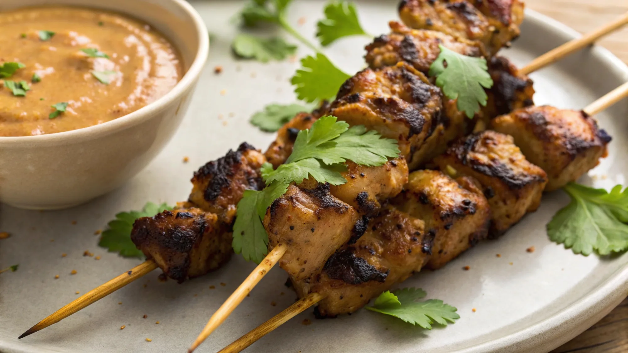 Chicken Satay Skewers