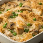 Chicken Tetrazzini Pasta Bake recipe