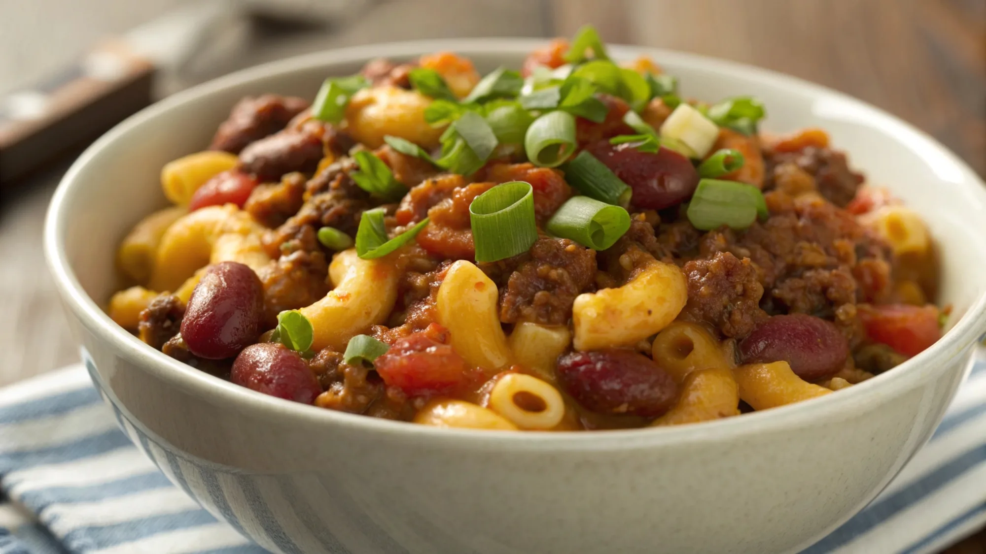 Chili Mac and Cheese