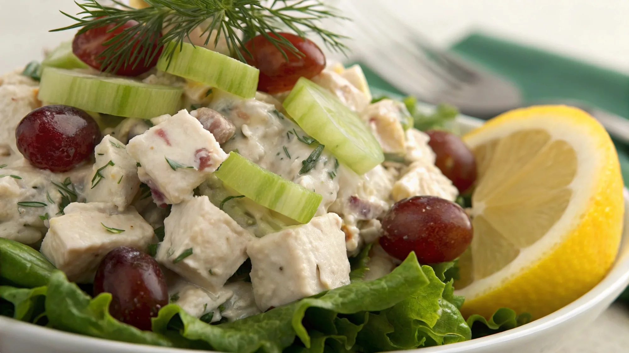 Cottage Cheese Chicken Salad recipe