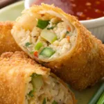 Crab Cake Egg Rolls recipe