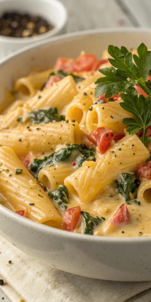 Creamy Velveeta Rigatoni recipe