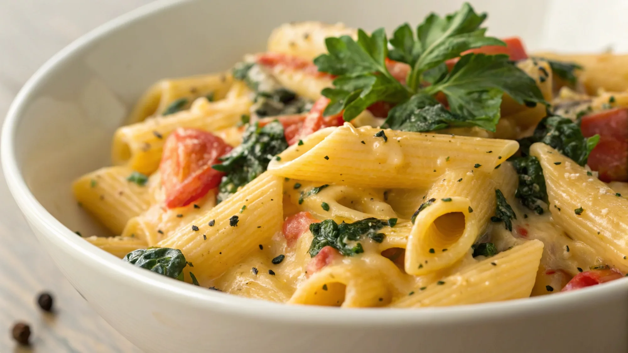 Creamy Velveeta Rigatoni