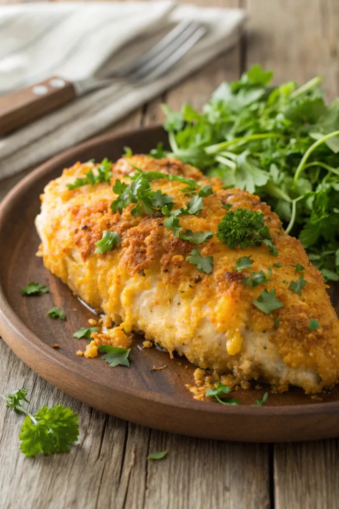 Crispy Cheddar Chicken recipe