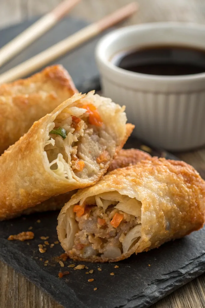 Crispy Golden Brown Egg Rolls