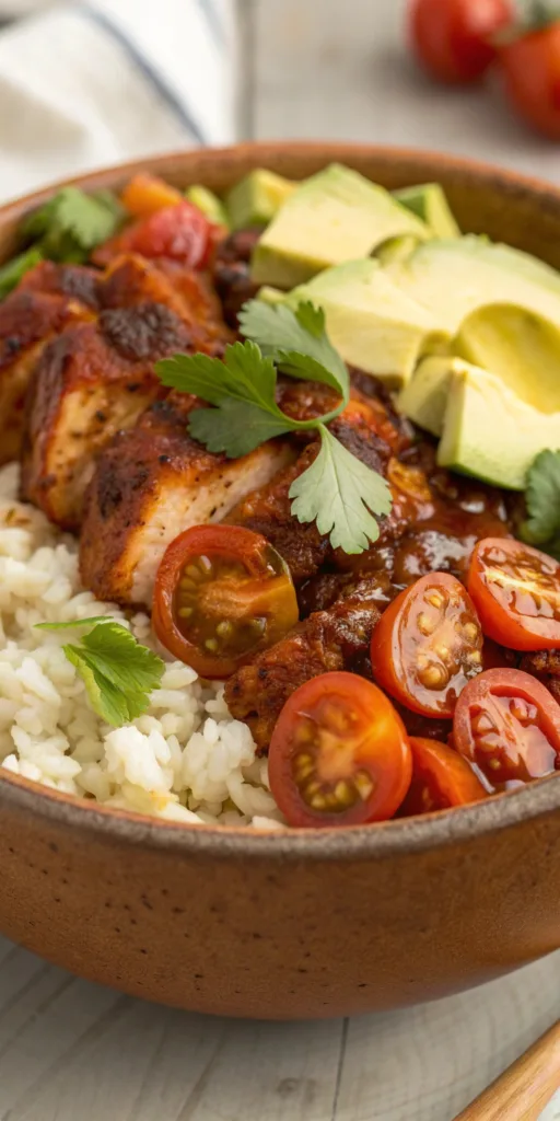 Easy Chipotle Chicken Bowl