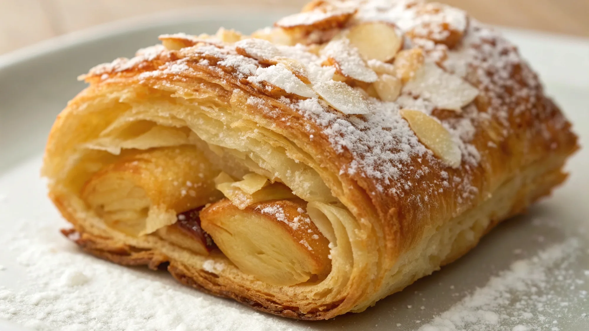 Flaky Sweet Almond Pastry