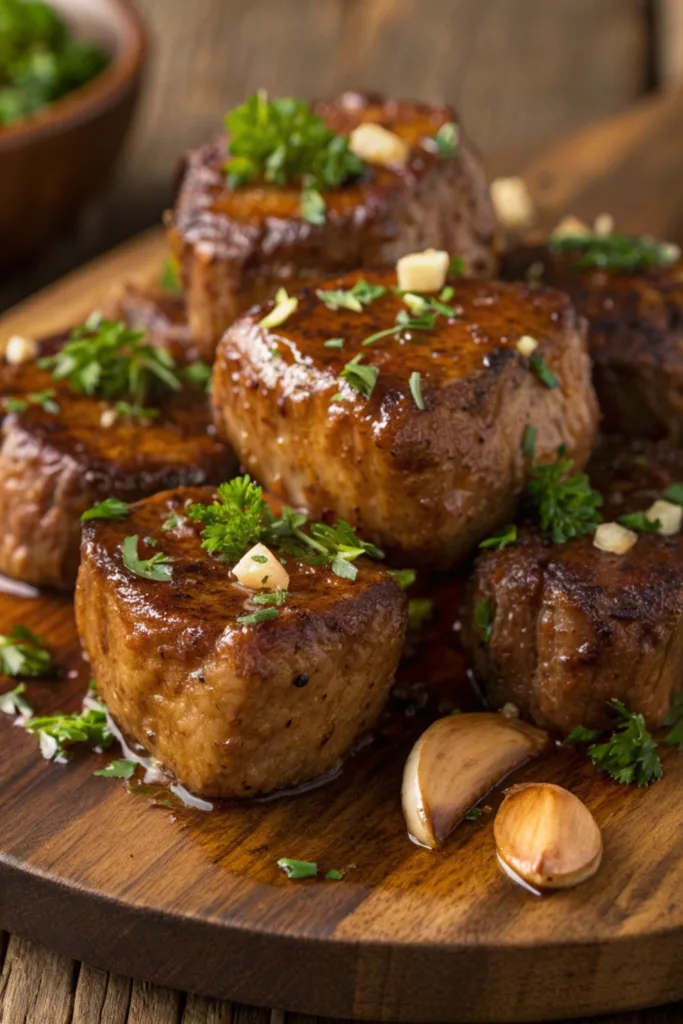 Garlic Butter Steak Bites