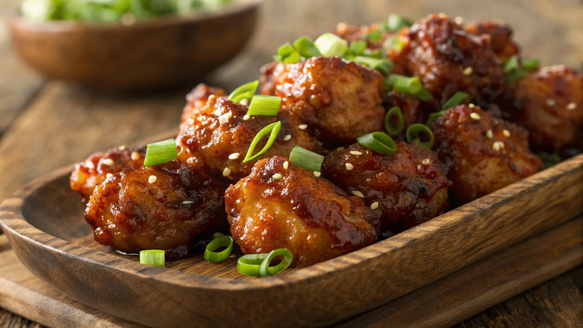 Garlic Chili Oil Chicken Bites recipe