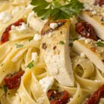 Greek Chili Chicken Alfredo