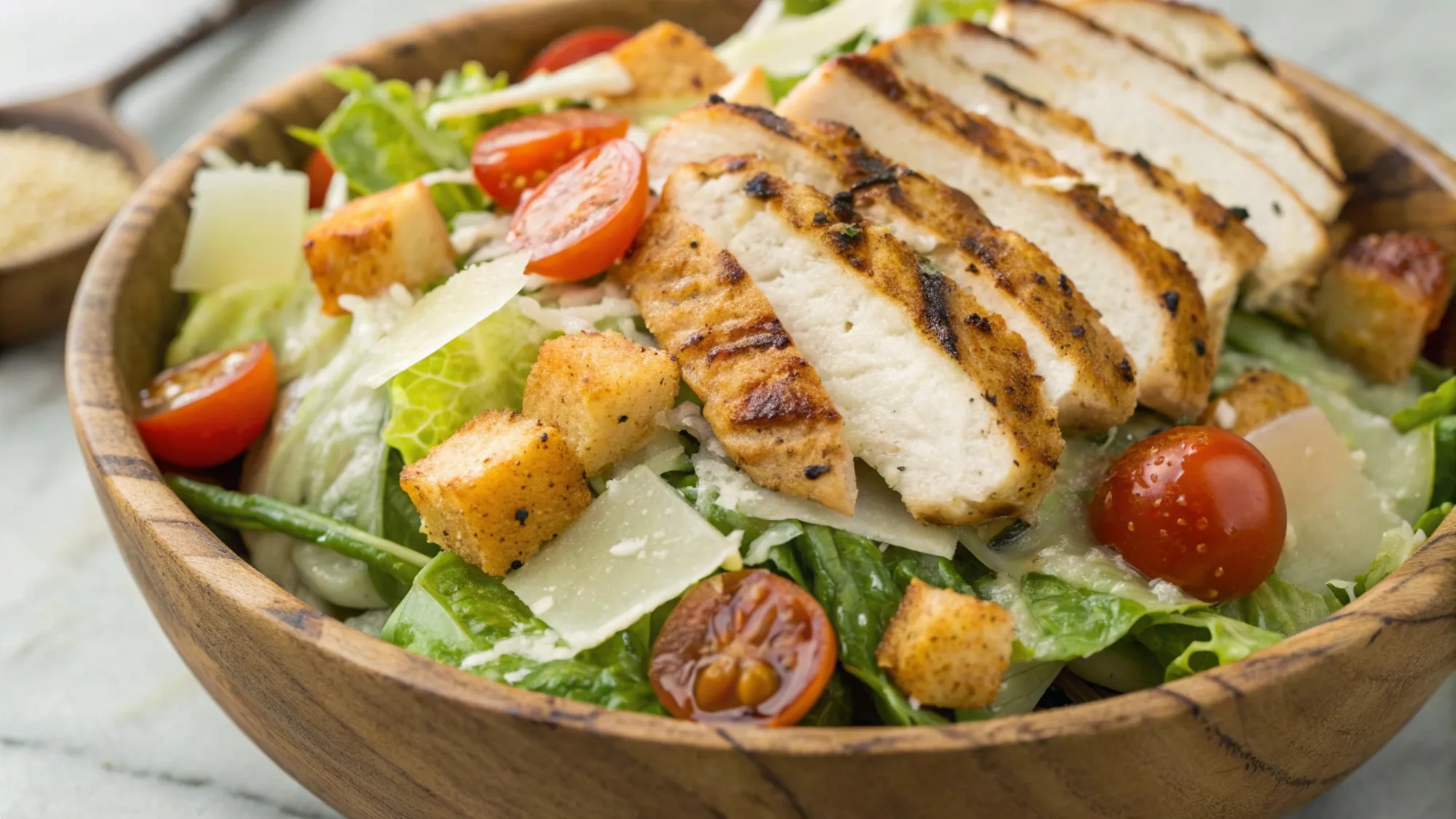 Grilled Chicken Caesar Salad recipe