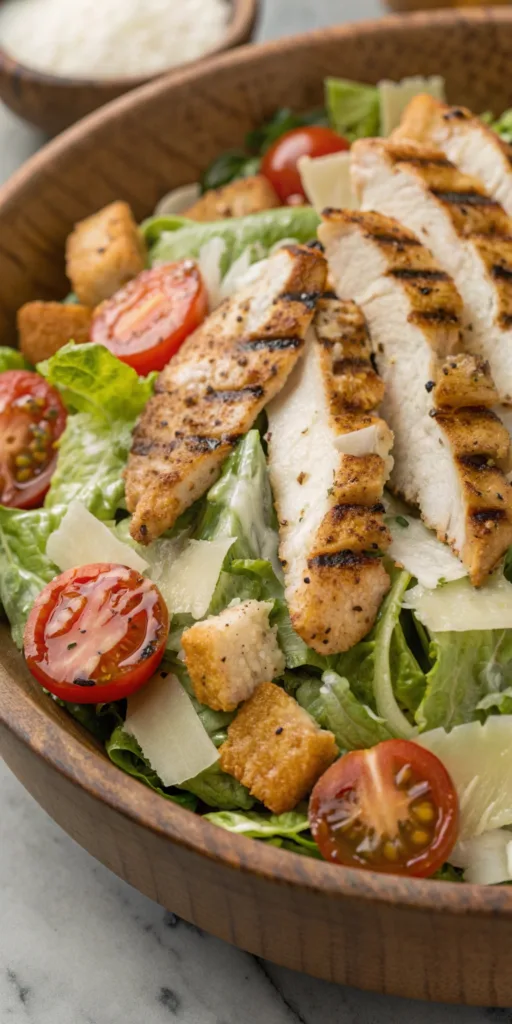Grilled Chicken Caesar Salad