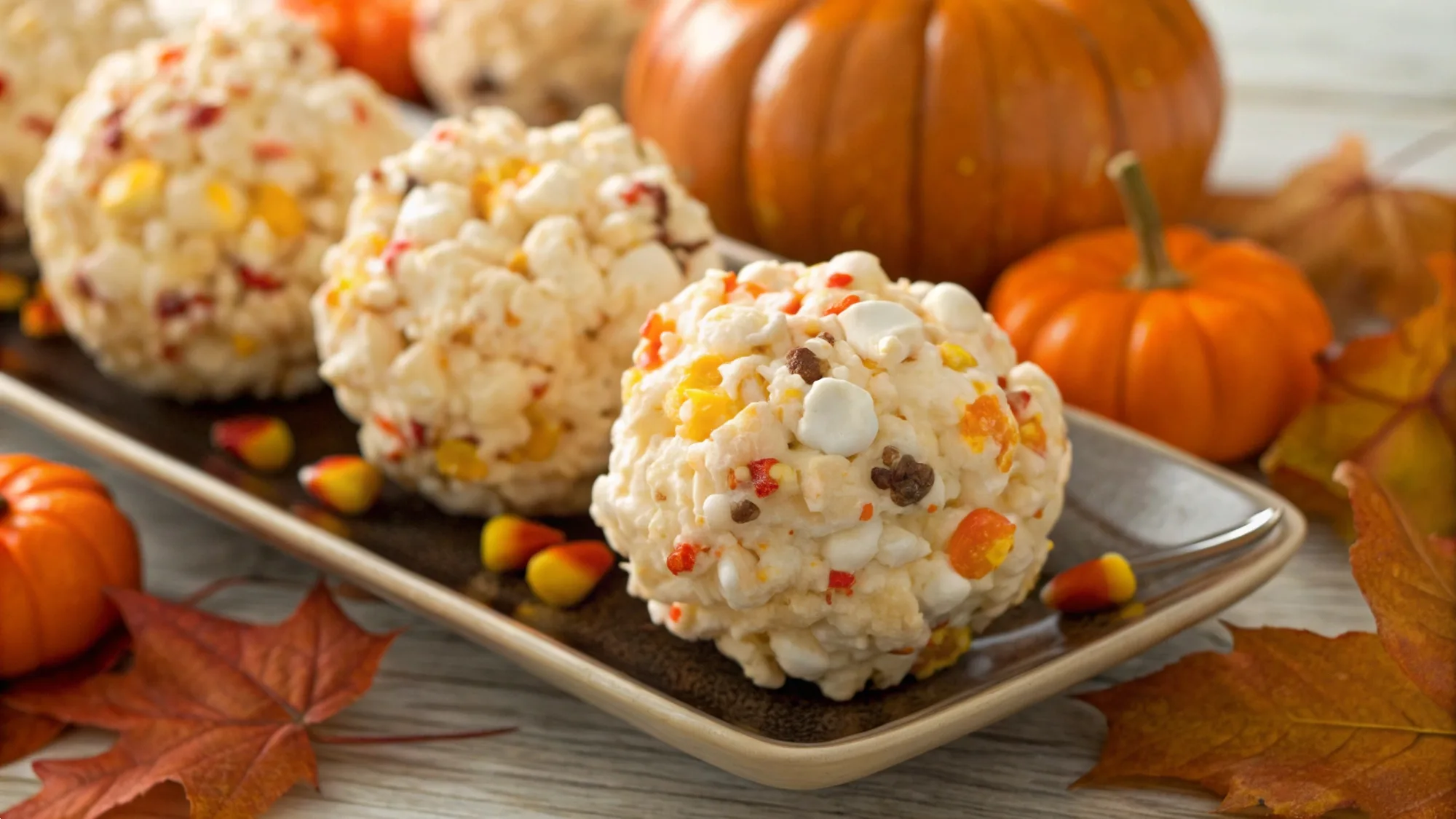 Halloween Popcorn Balls