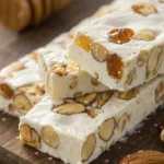 Homemade Nougat Bars recipe
