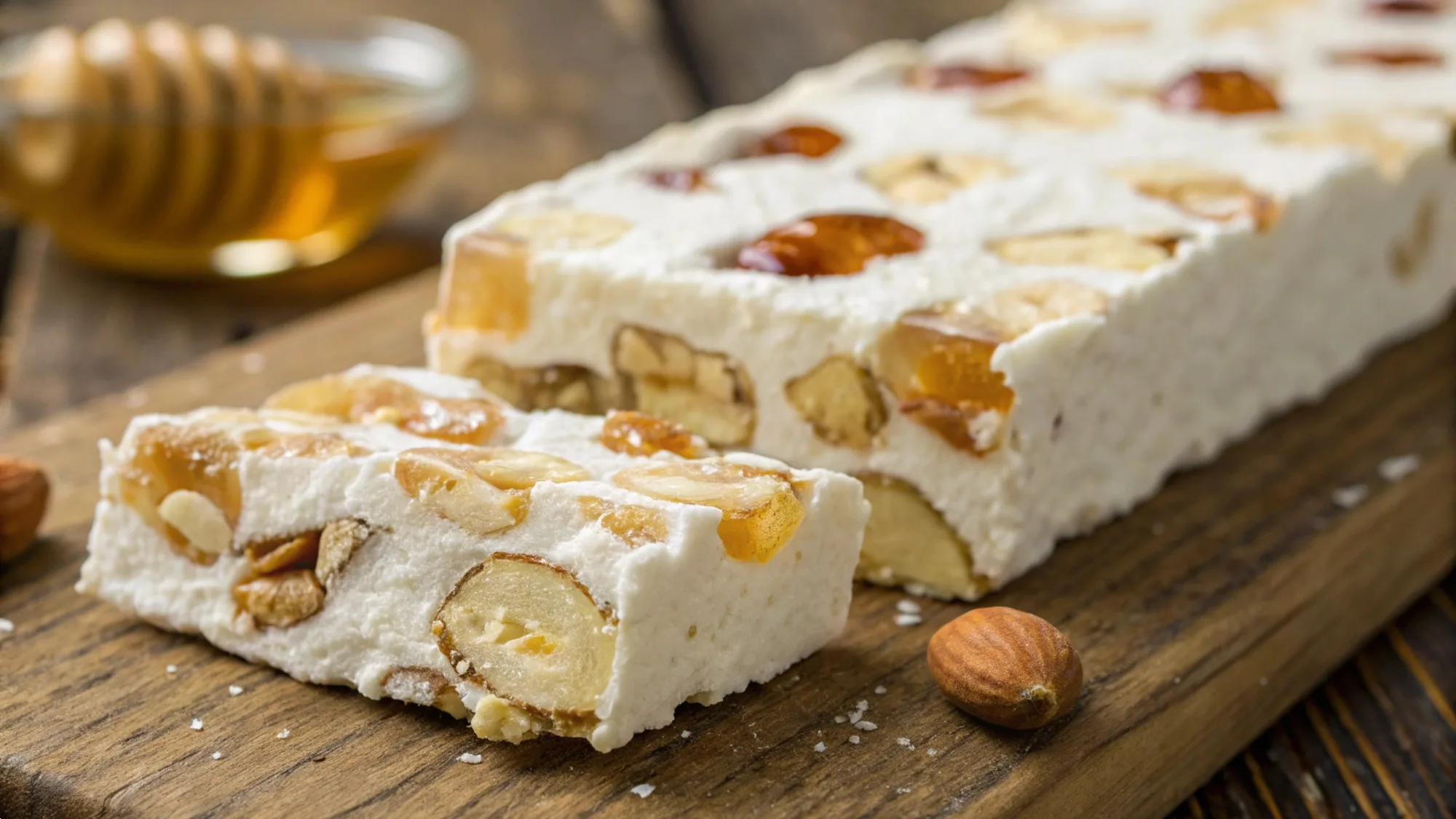Homemade Nougat Bars