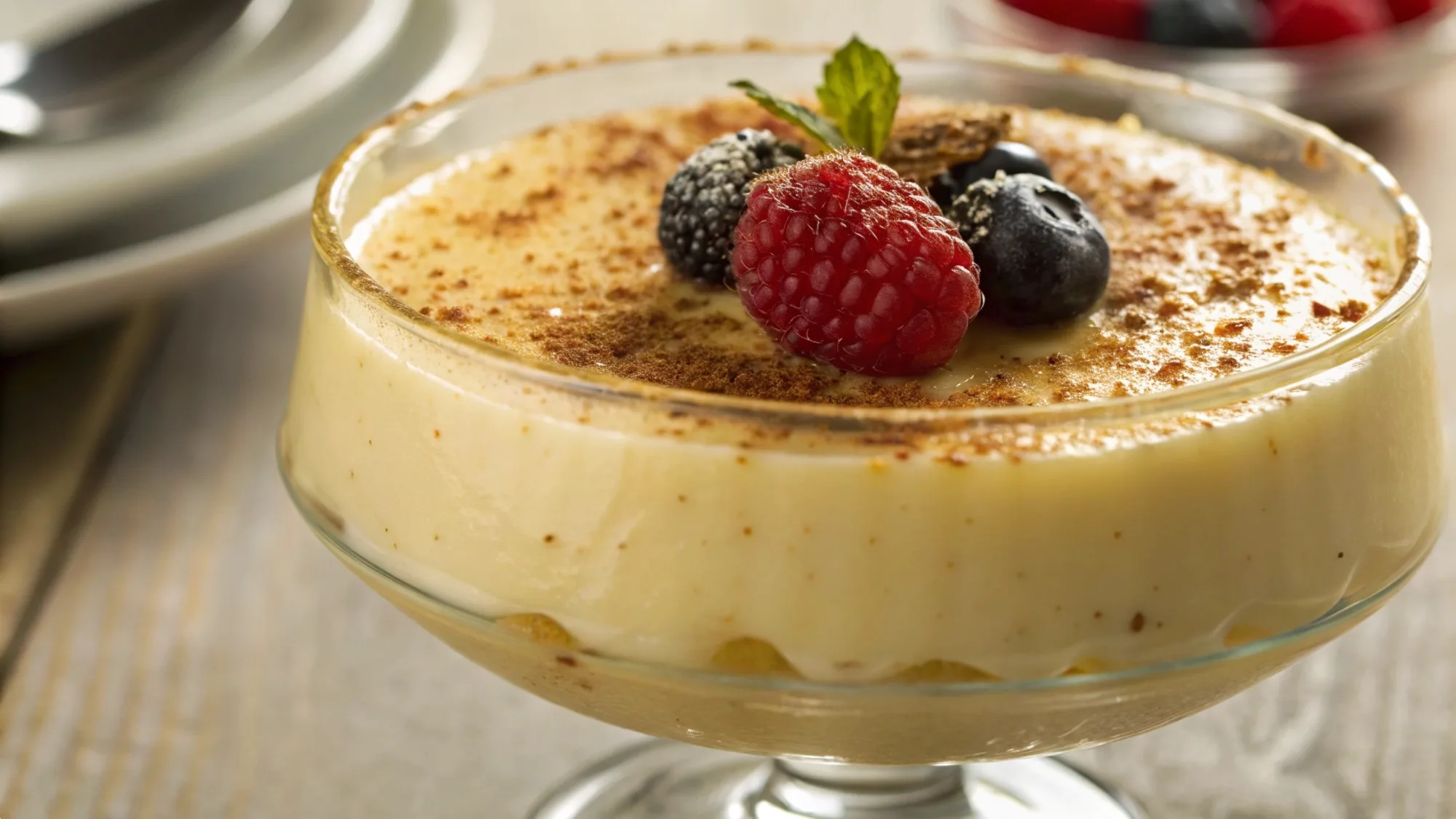 Homemade Vanilla Custard