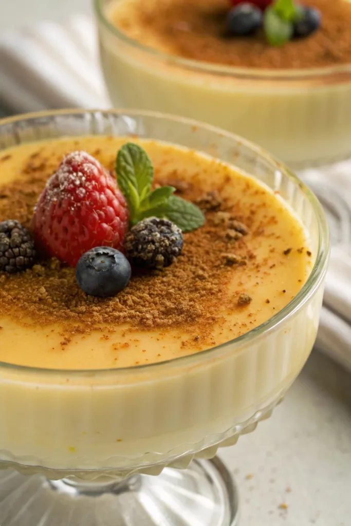 Homemade Vanilla Custard recipe