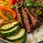 Korean BBQ Steak Bowls