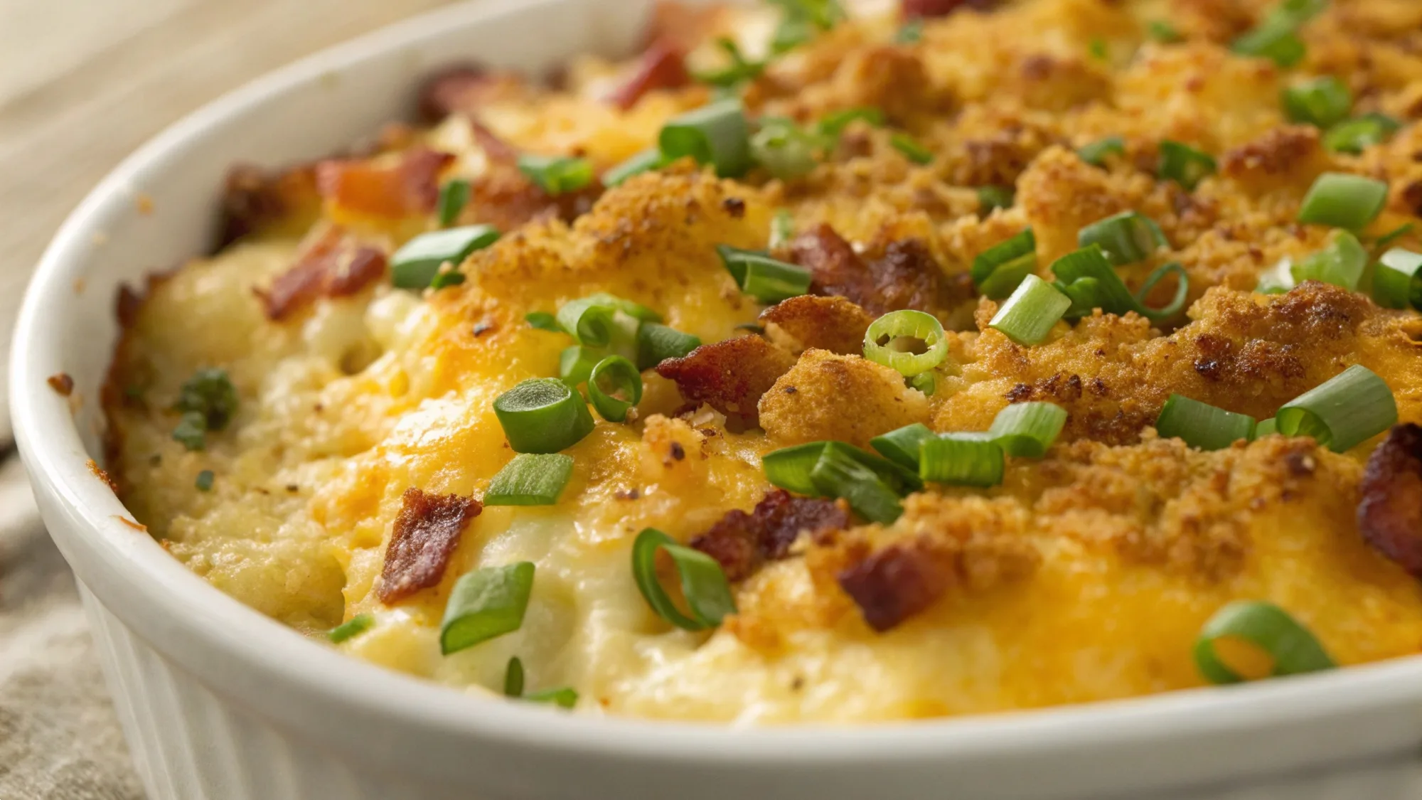 Loaded Cauliflower Casserole