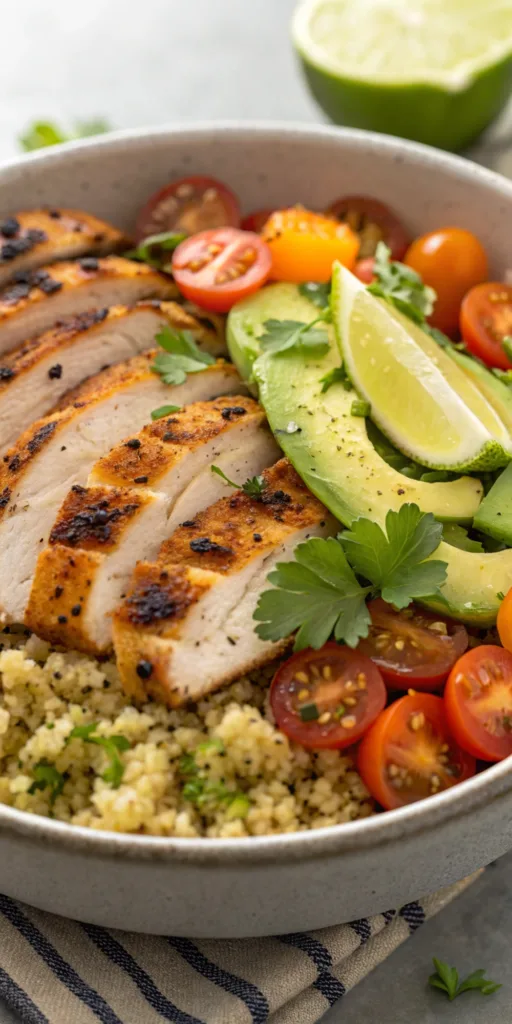 Loaded Grilled Chicken Power Bowl