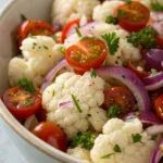 Marinated Cauliflower Salad