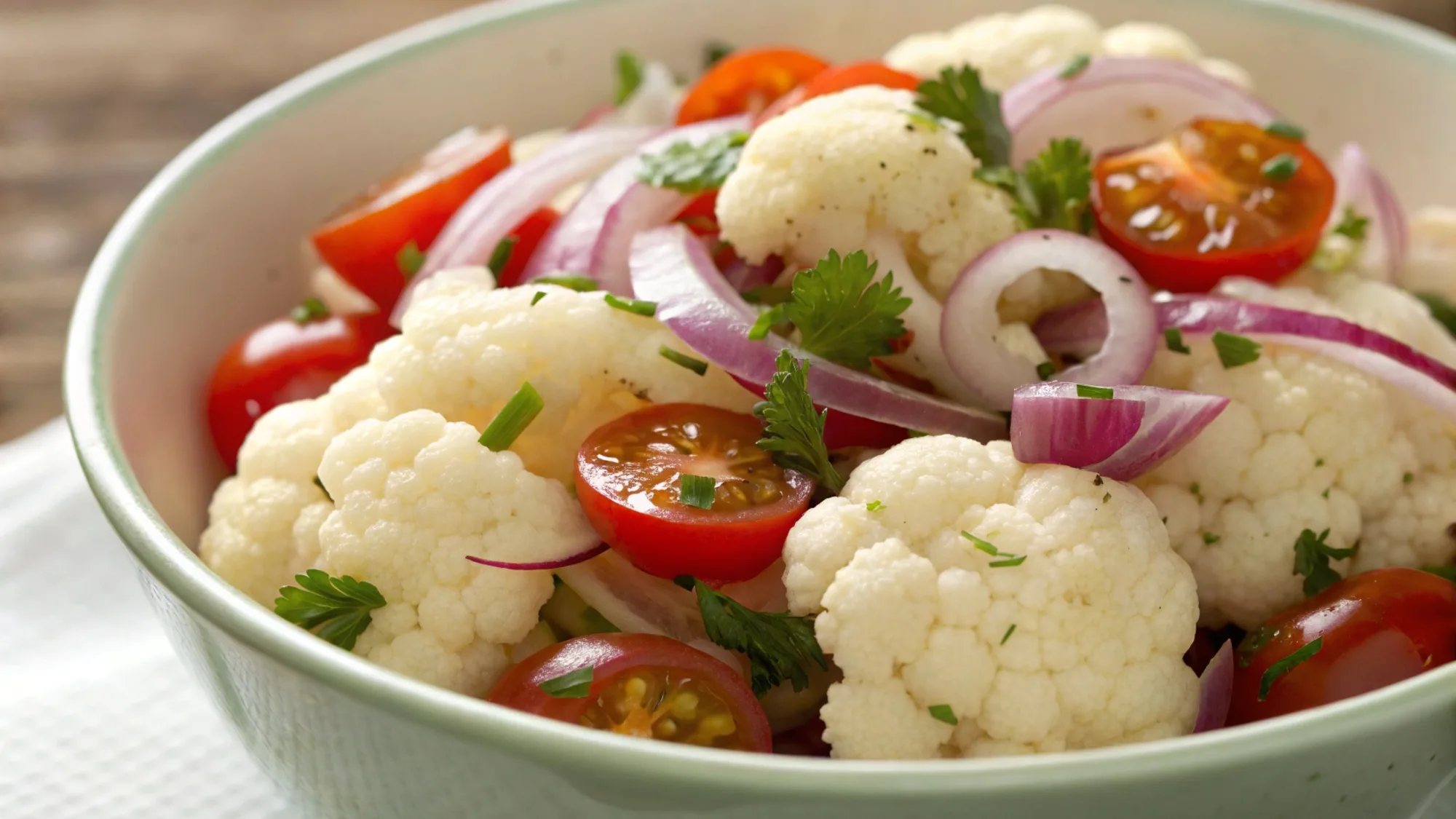 Marinated Cauliflower Salad recipe