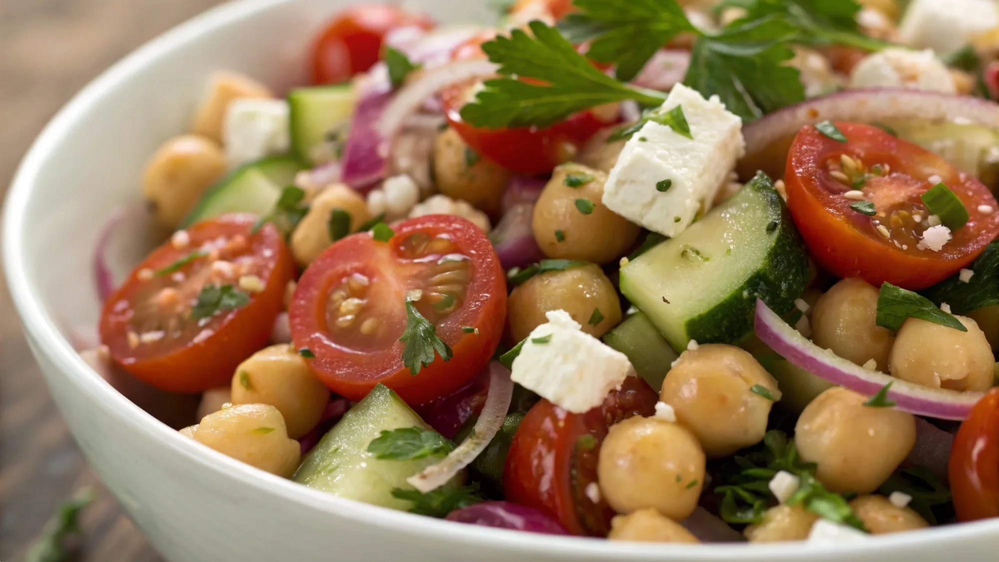 Mediterranean Chickpea Salad