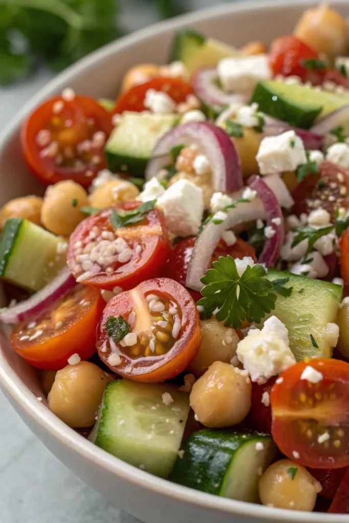 Mediterranean Chickpea Salad recipe