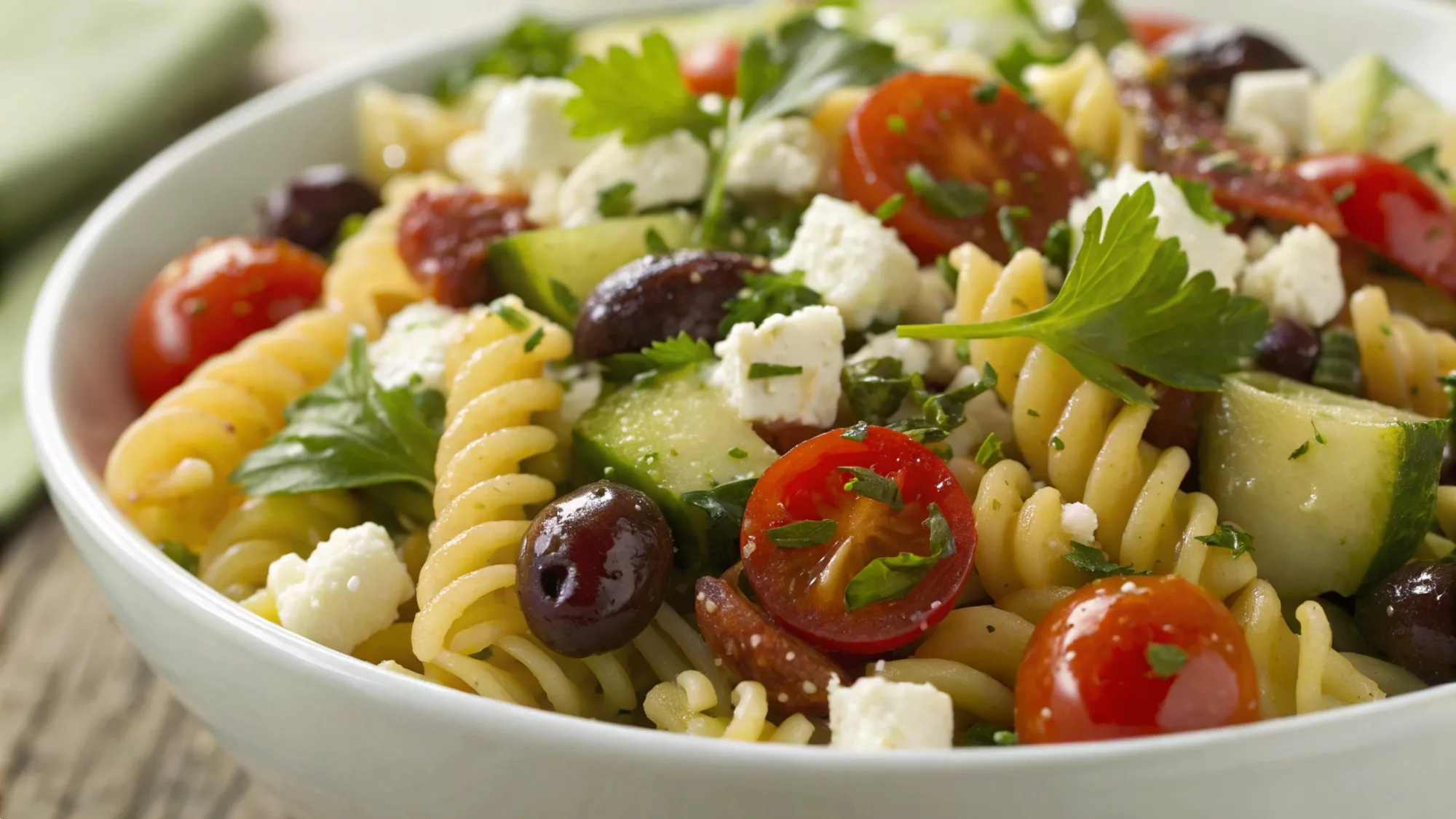Mediterranean Pasta Salad recipe