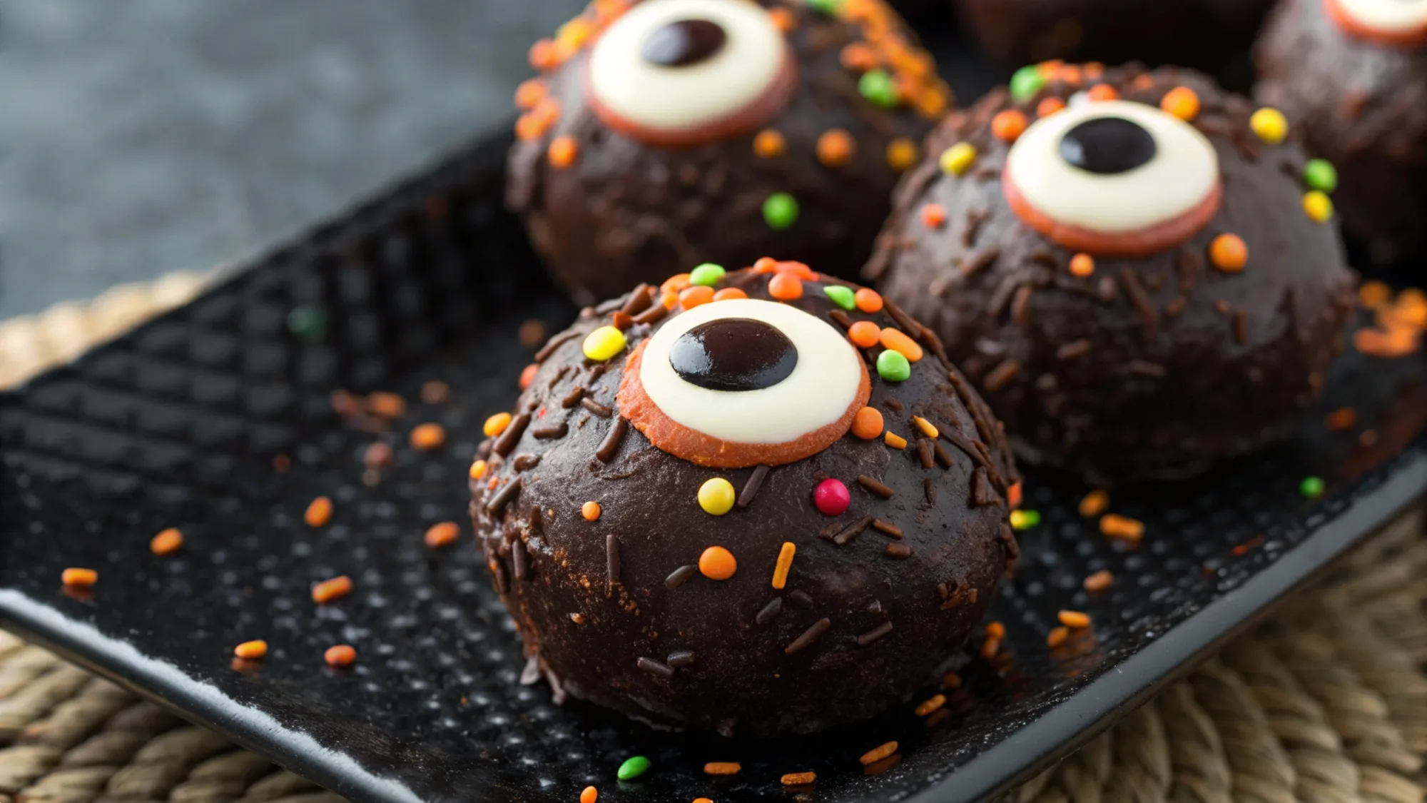 Monster Eyeballs Truffles recipe