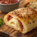 Mozzarella Pepperoni Croissant Rolls recipe