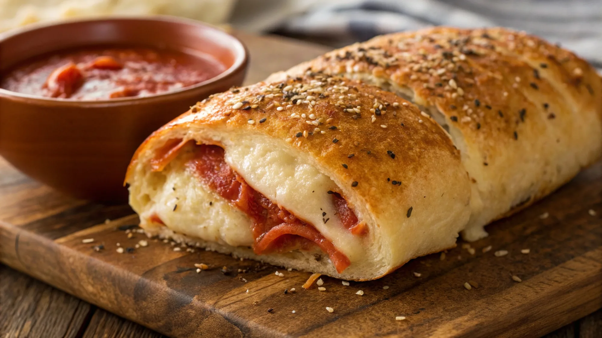 Mozzarella Pepperoni Croissant Rolls