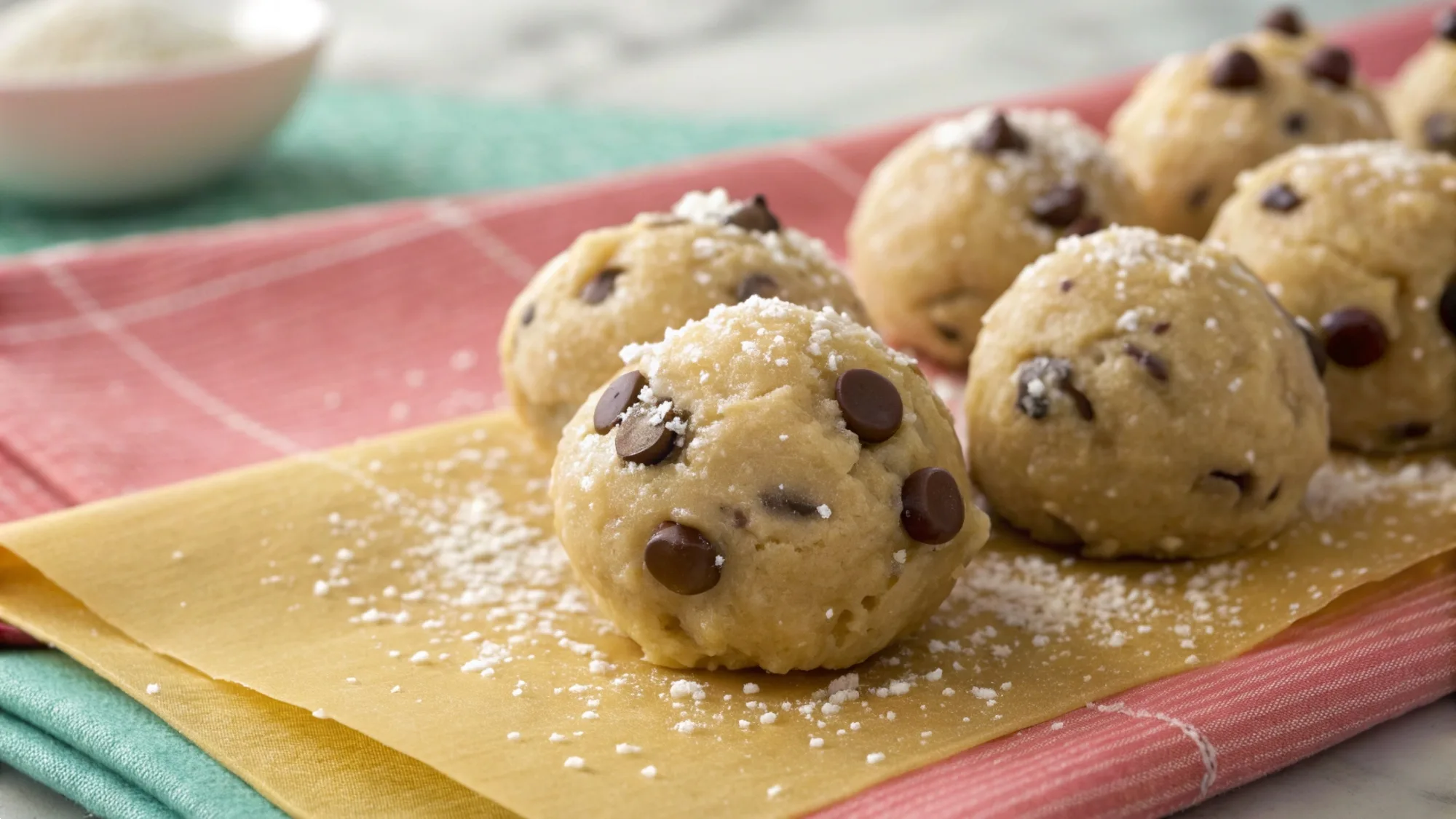 No-Bake Cookie Dough Bites