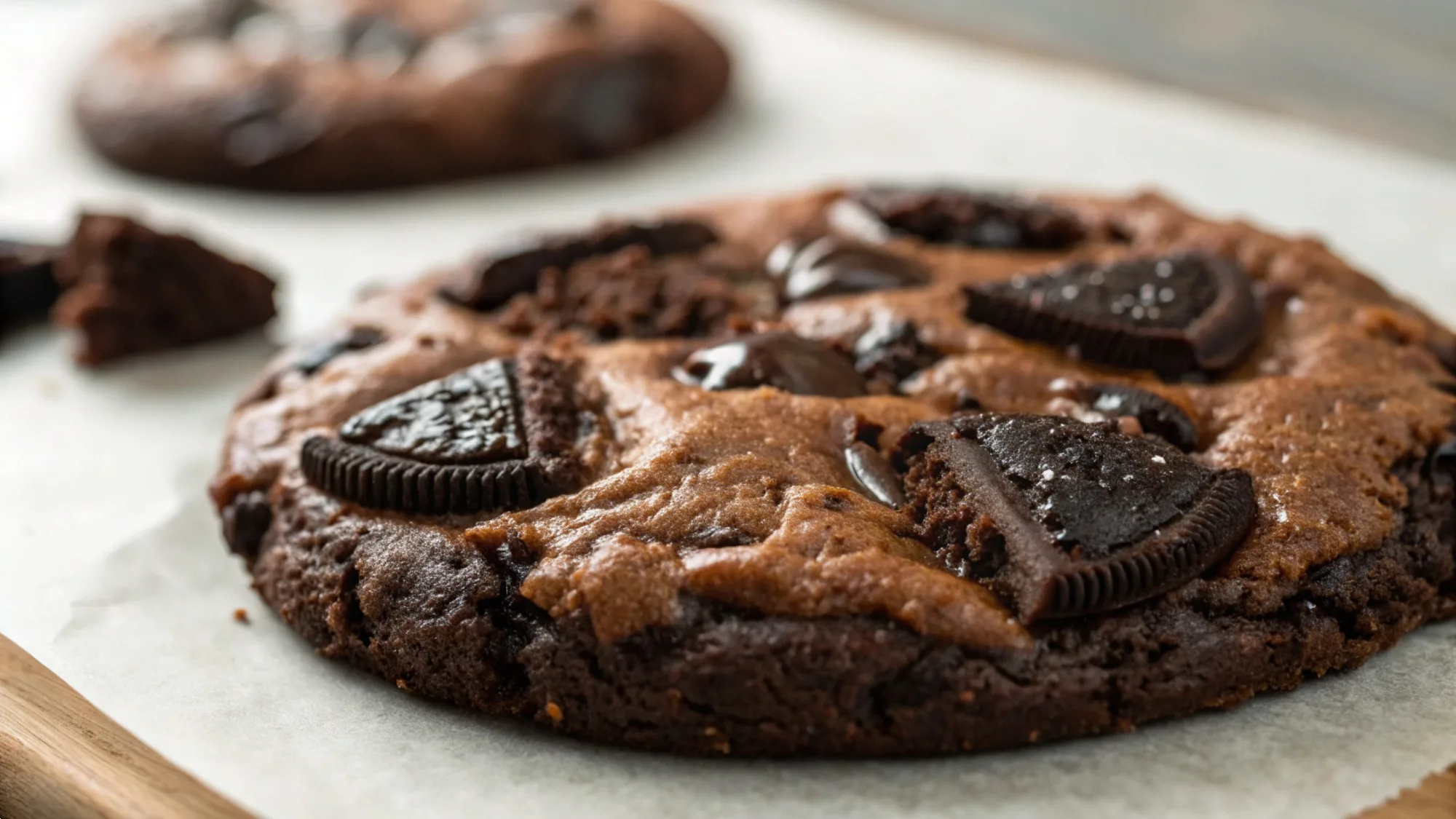 Oreo Brownie Cookies recipe
