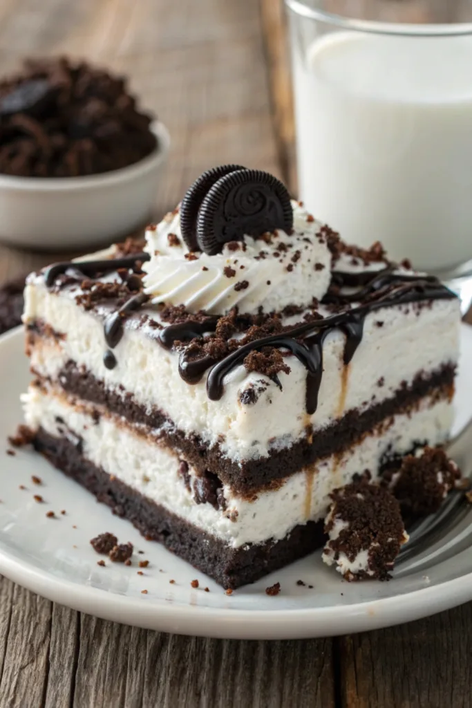Oreo Icebox Cake