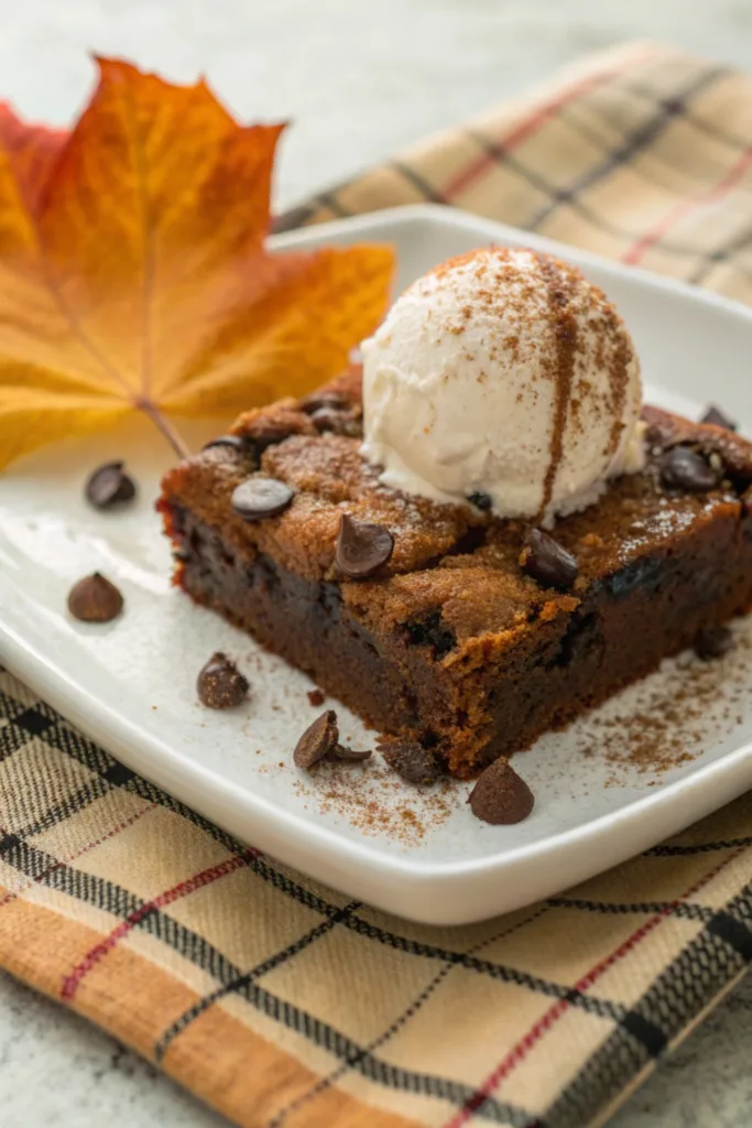 Pumpkin Patch Brownies