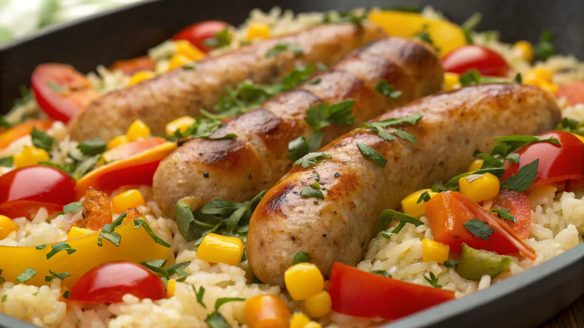 Sausage and Rice Casserole recipe